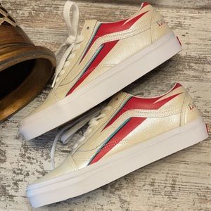 NWT Limited Edition Bowie Vans